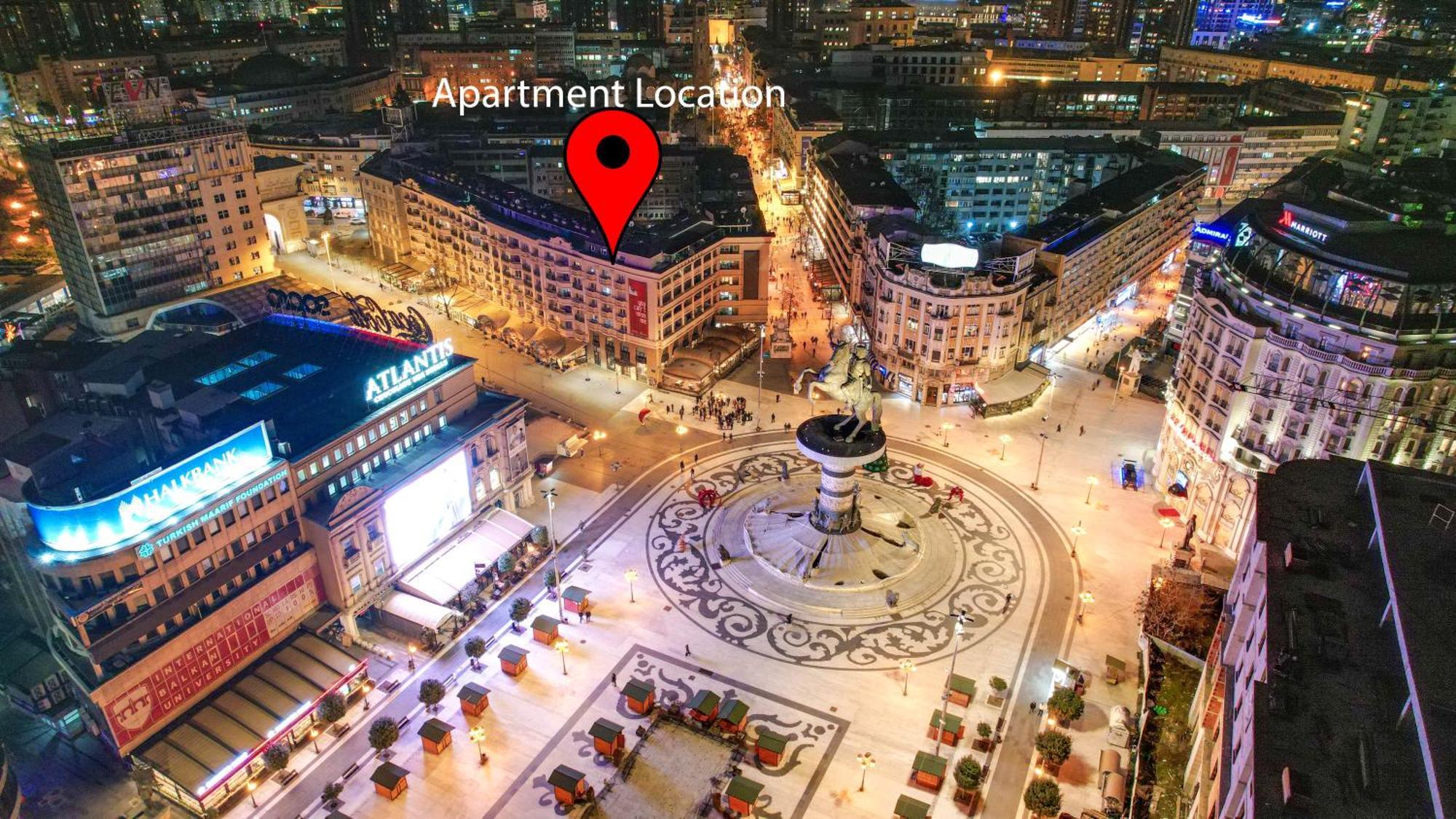 Apartment Skopje Square Exterior photo